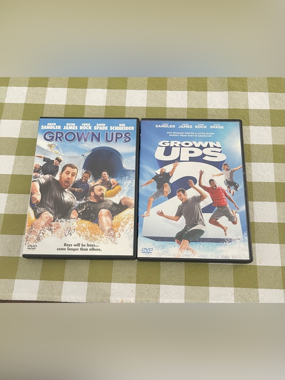 Grown Ups & Grown Ups 2 DVD Set - Blue Covers